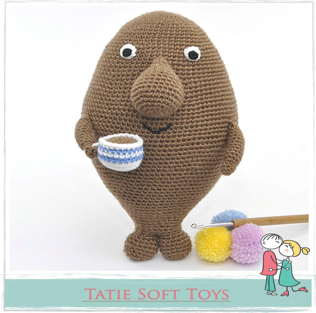 Amigurumi Bop And His Tea Cup Pattern Neep Amigurumi Crochet Bop Pattern