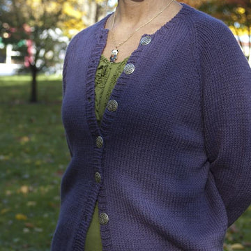 Fundamental Top-Down Women's Cardigan