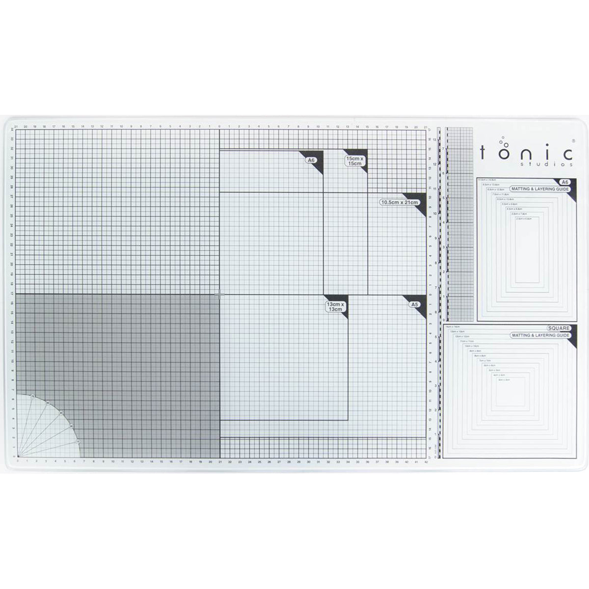 Tonic Studios A3 Glass Cutting Mat - 14.3"X23.6"