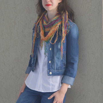 Fringed Benefits Neck Scarf