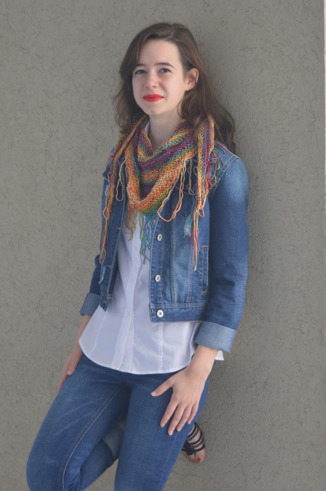Fringed Benefits Neck Scarf