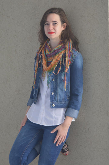 Fringed Benefits Neck Scarf