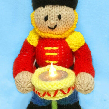 Christmas Nutcracker Soldier Tea Light Holder