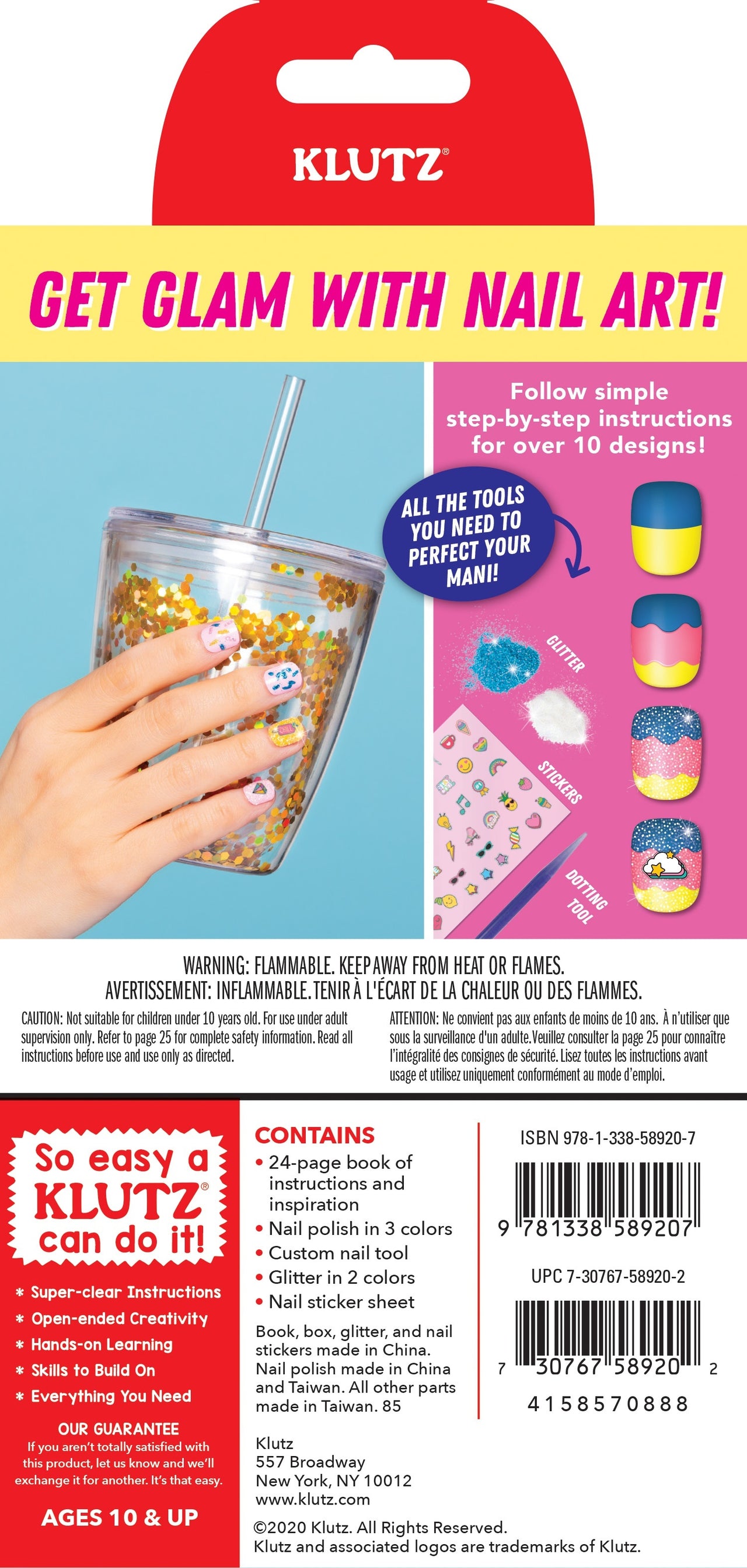 Klutz Mini Kits: Glitter Party Nail Studio - 613743