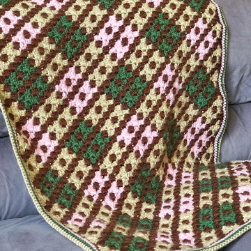Argyle Lap Throw