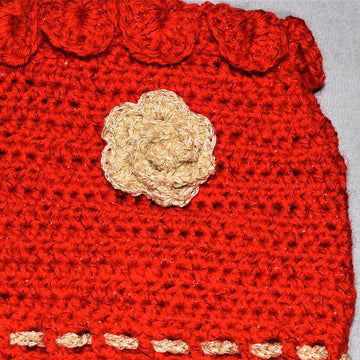 Crocheted Chihuahua dress