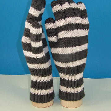 Easy Stripe Gloves