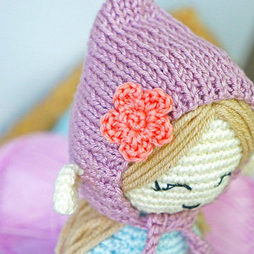 Crochet flower elf