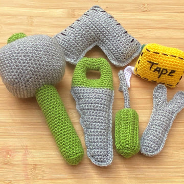 Tool Belt and Tools Crochet Pattern