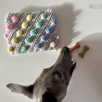 Rainbow Bobble Snood