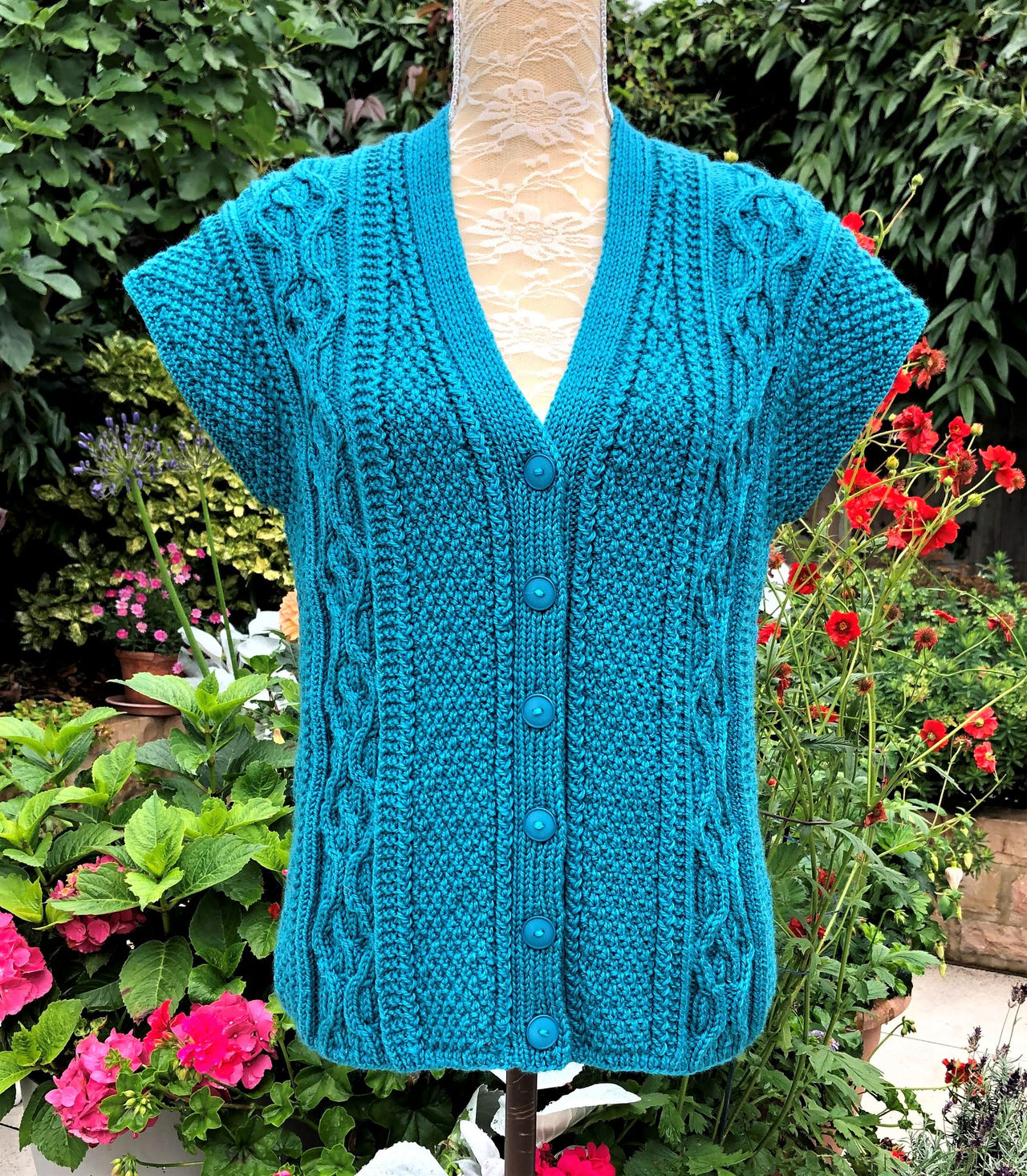 Aran Waistcoat