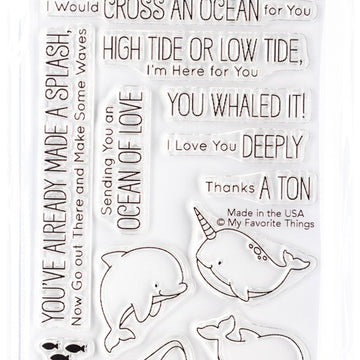 My Favorite Things Birdie Brown Stamps 4"X8" - Friends With Fins
