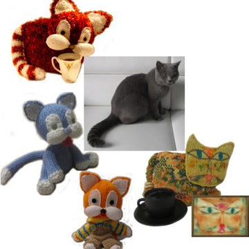 Knitkinz Cat for Your Office