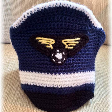 Crochet Aviator Pattern A Pilot Military Cap For Baby