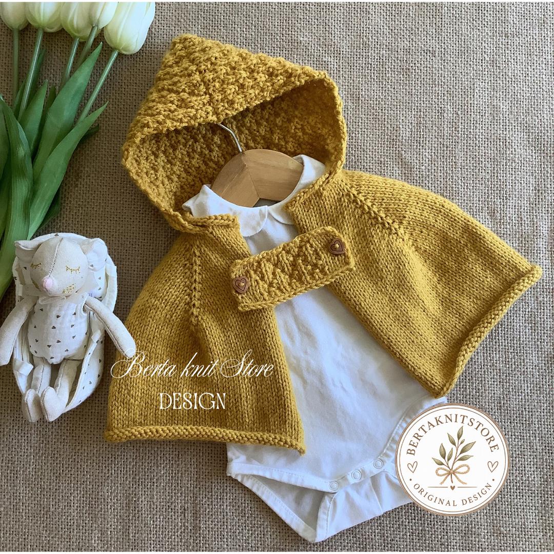 Pineapple Hooded Cape