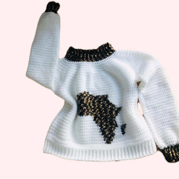 Map of Africa sweater