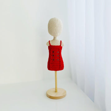 Crochet doll clothes, amigurumi doll clothes, doll outfit, Marine Vibe
