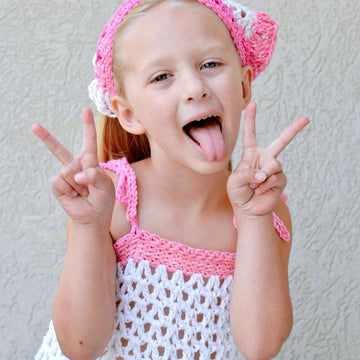 Summer Cheer Dress and Kerchief Set