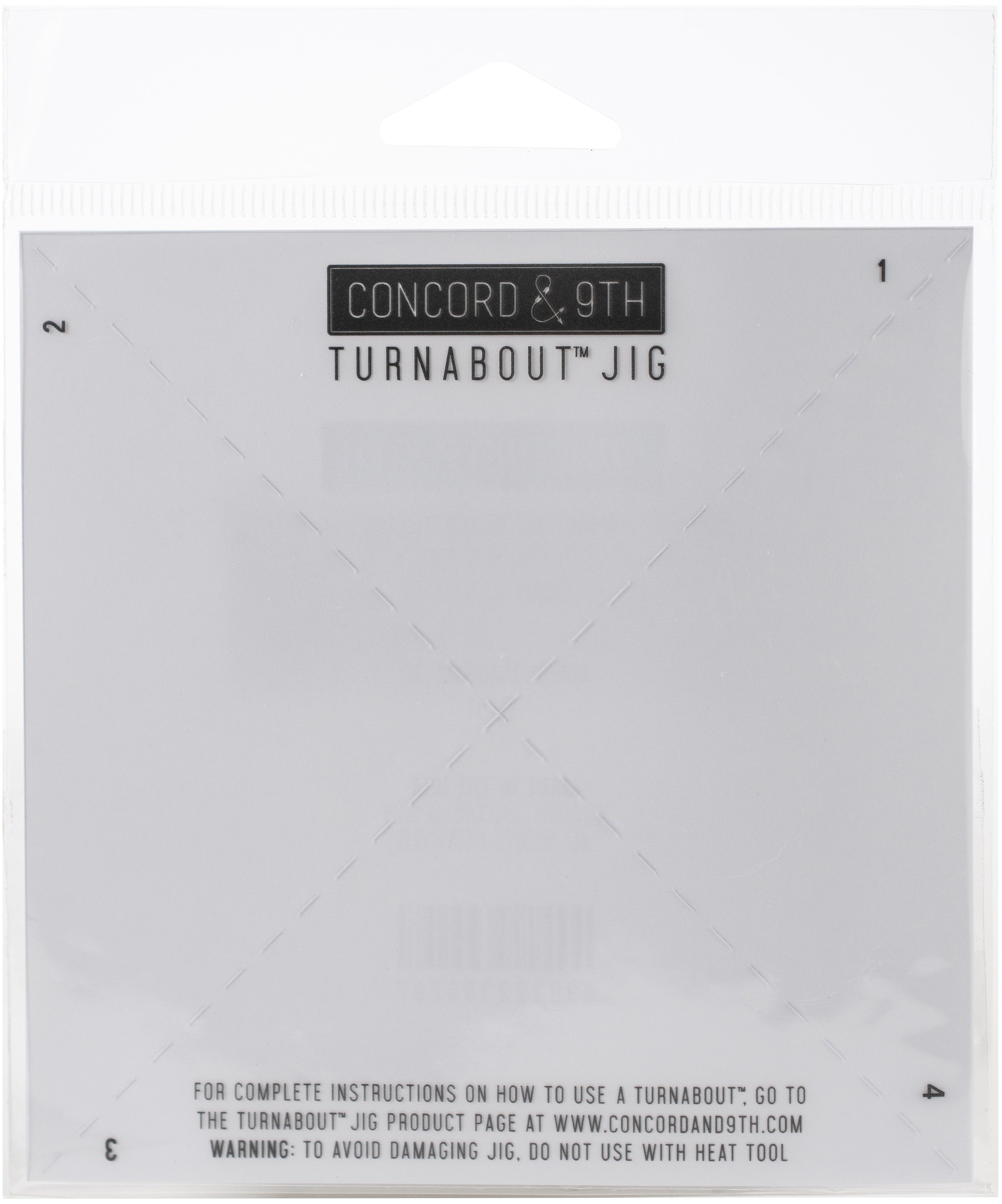 Concord & 9th Mini Turnabout Jig 4.5"X4.5" - 570694