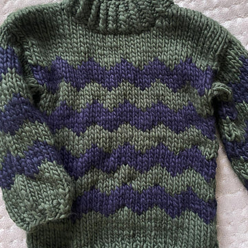 Chunky Chevron Sweater