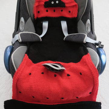 Ladybird Baby Car Seat Blanket