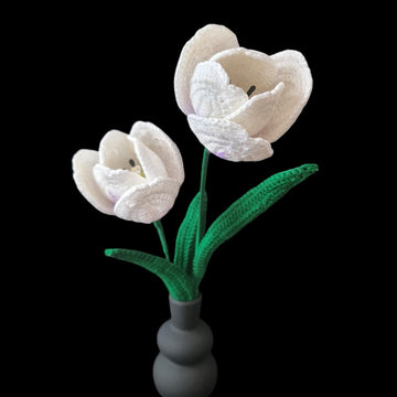 Crochet Tulip flowers