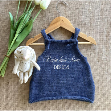 Stork Dress Knitting Pattern