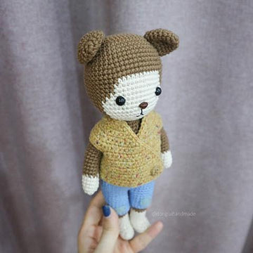 PDF PATTERN CROCHET BAOBAO MONKEY