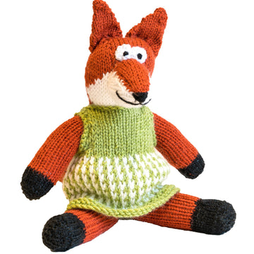 Rabbit Burrow with fox and rucksack