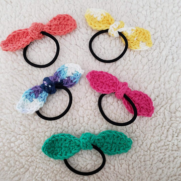Summer Throwback Crochet Bow Ties
