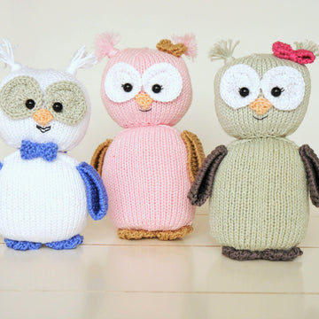 Knitting Pattern - Owl "Emily" - No.162E