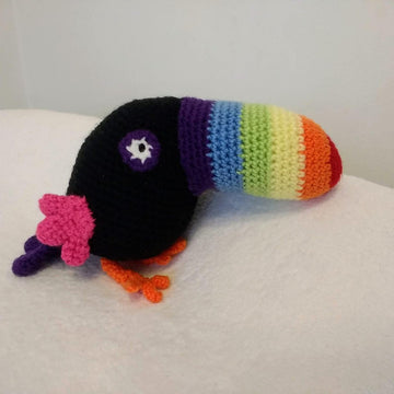 Larry, the Rainbow Toucan