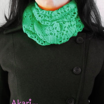Federal star crochet scarf _ C14