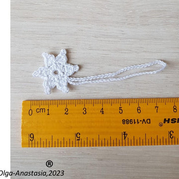 Crochet snowflake 20
