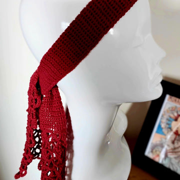Lacy Waterfall Scarf