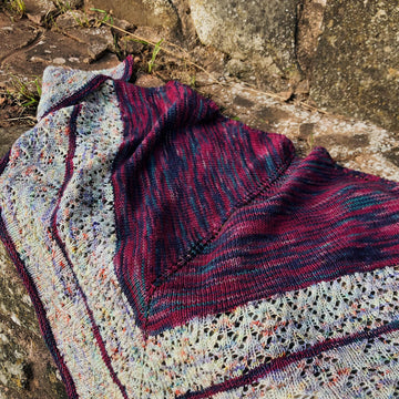 Land Mermaid shawl