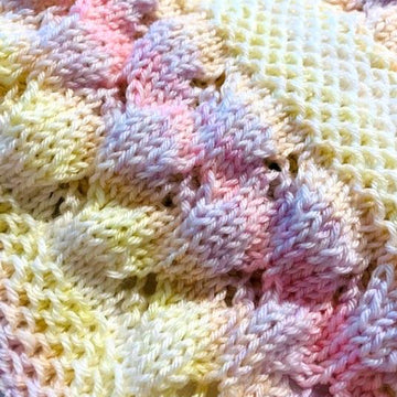 LULLABY in DK baby blanket