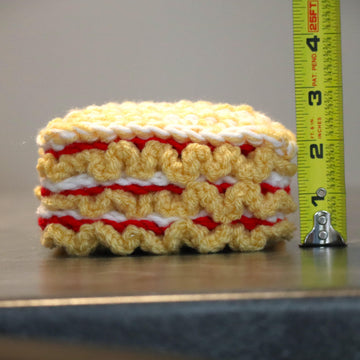 Lasagna Food Amigurumi