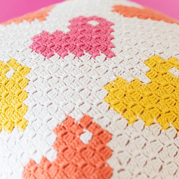 8-bit love pillow