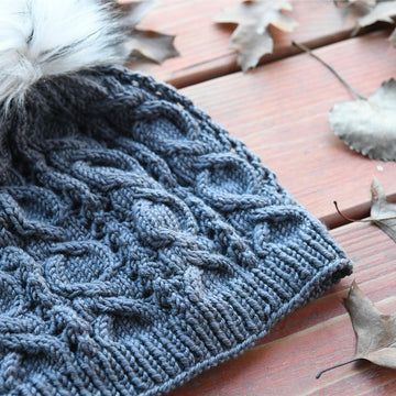 XOXO Cable Car Knit Hat