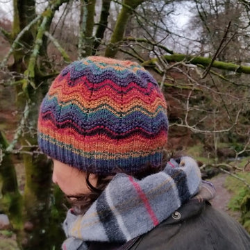 Sock Wool Lace or Stocking Stitch Hat