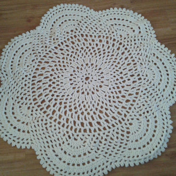 Open Flower Rug