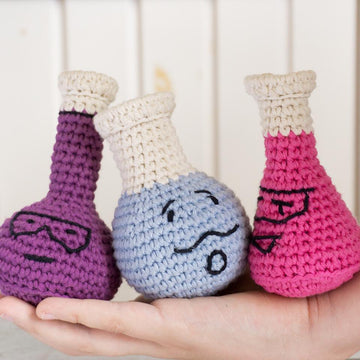 Chemistry lab flask set