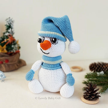 Amigurumi Snowman Crochet Pattern