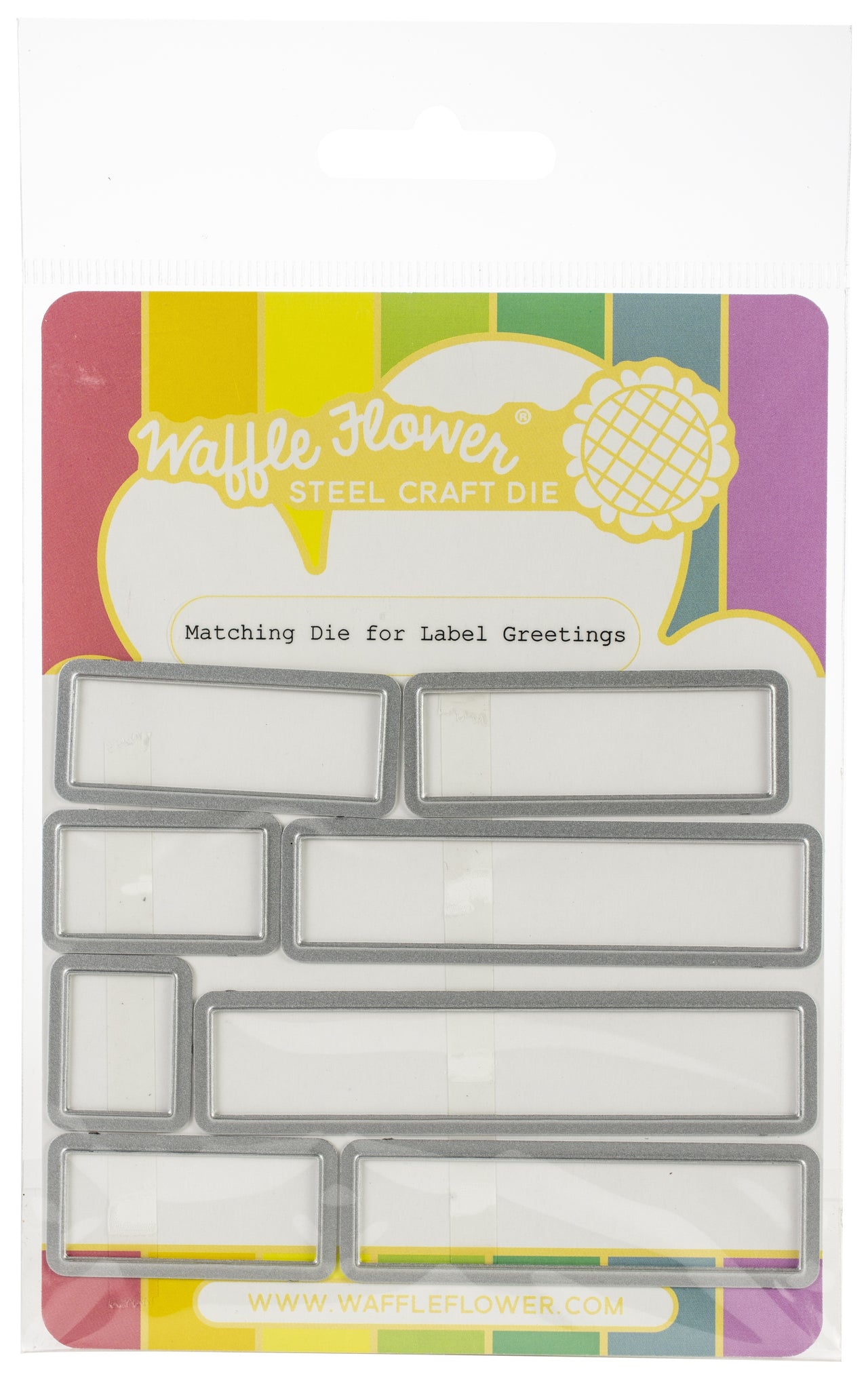 Waffle Flower Crafts Waffle Flower Die - Label Greetings