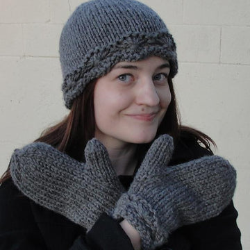 Daisy Bulky Mittens