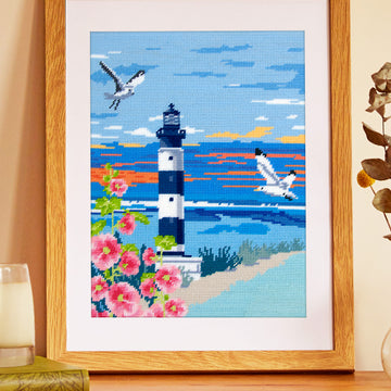 DMC Lighthouse Tapestry Canvas - 30 x 40cm