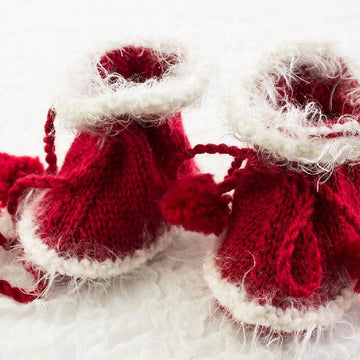 Santa Winter Booties