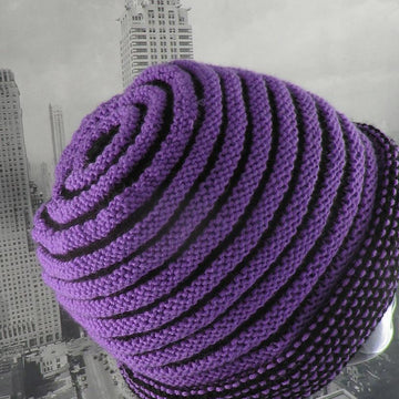 Reversible Double Cuff Beanie Hat