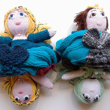 Little Mermaid Topsy-Turvy Doll Set